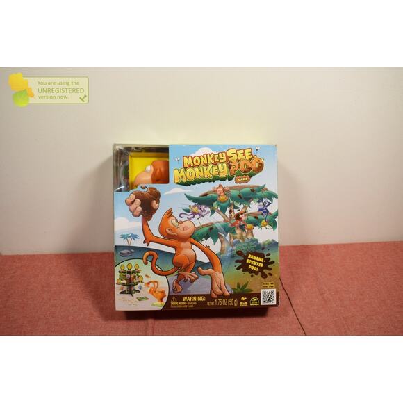 Spin Master Games Monkey See Monkey Poo Board Game - Picture 1 of 4